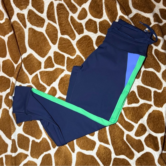 Offline Pants - OFFLINE by Aerie Goals Colorblock 7/8 High-Rise Leggings XL